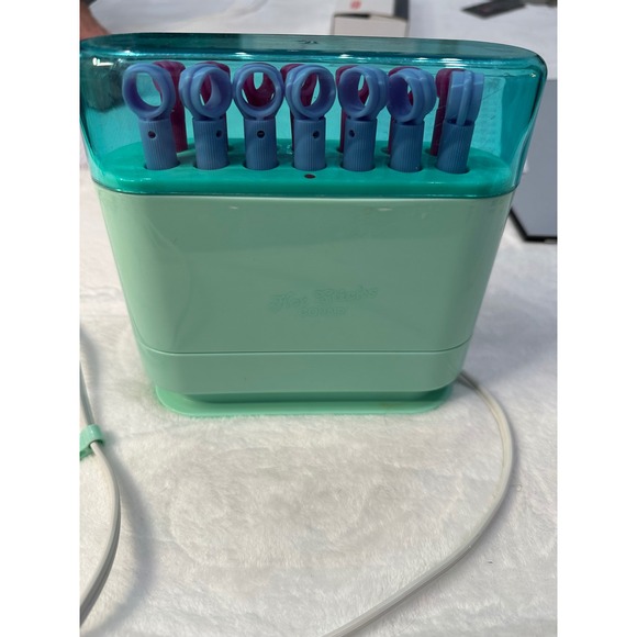 Conair Other - Conair Hot Sticks Hair Roller Set Vintage Mint Green Purple Pink Curls Styling